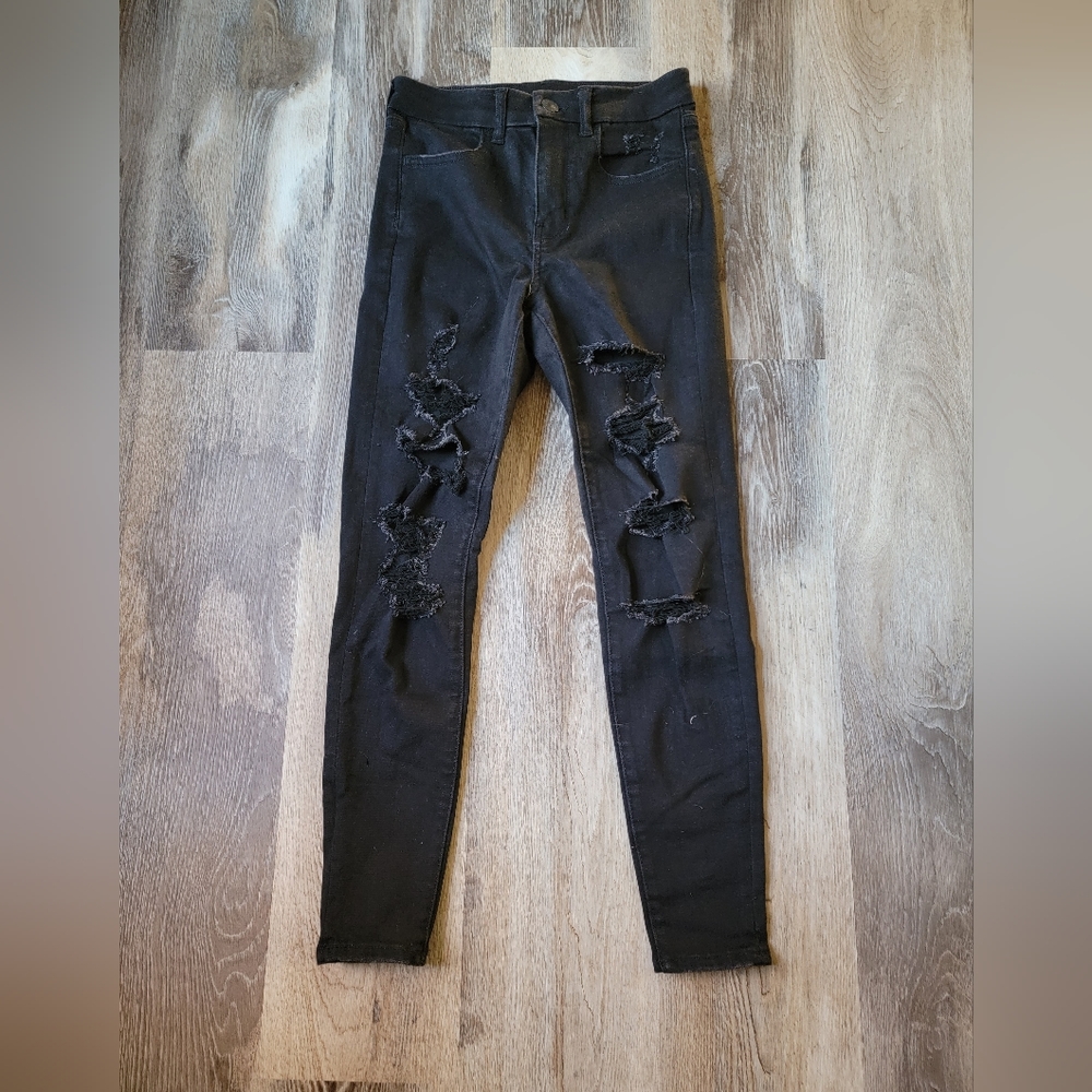 Black Ripped Jeans